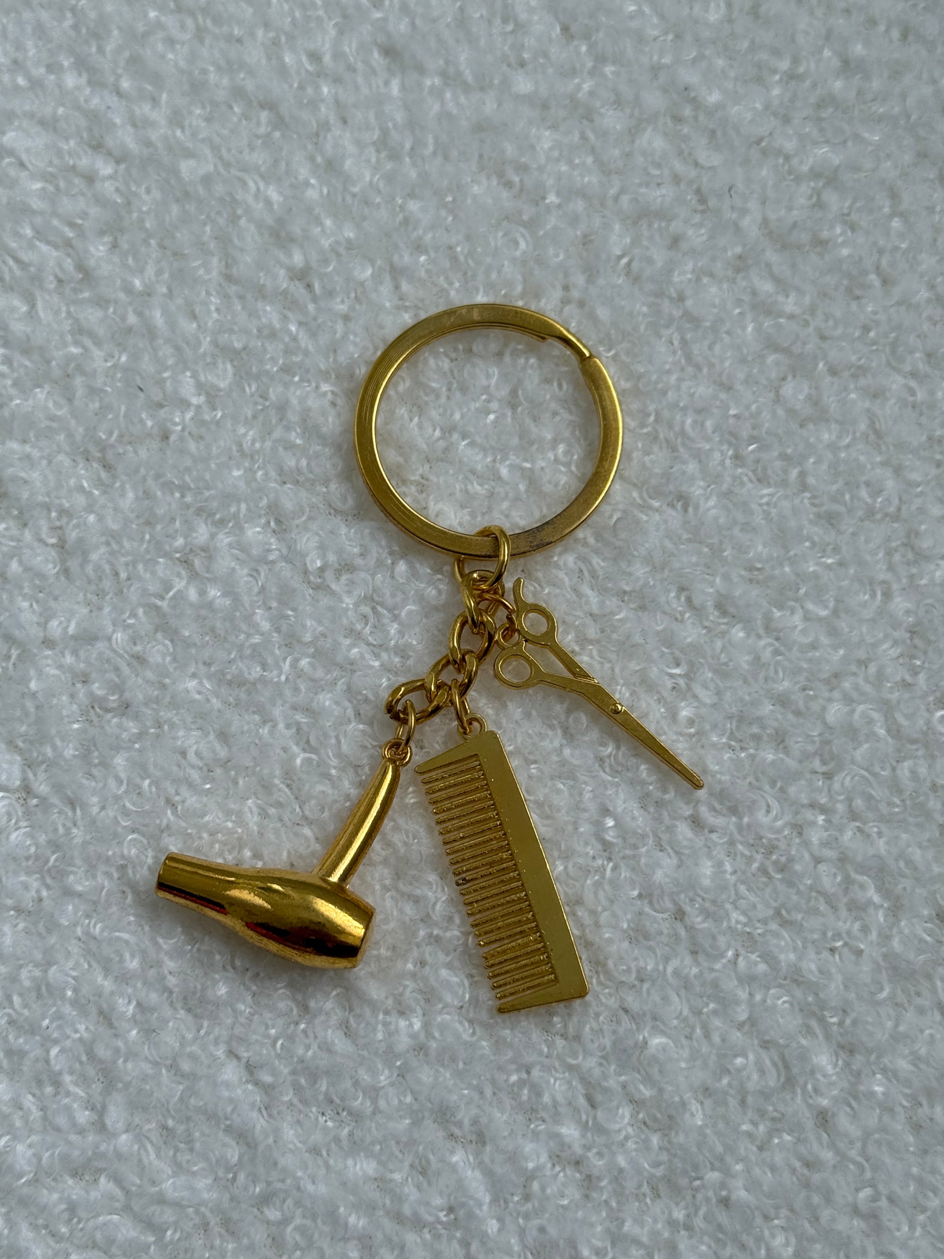 Barber Keychain